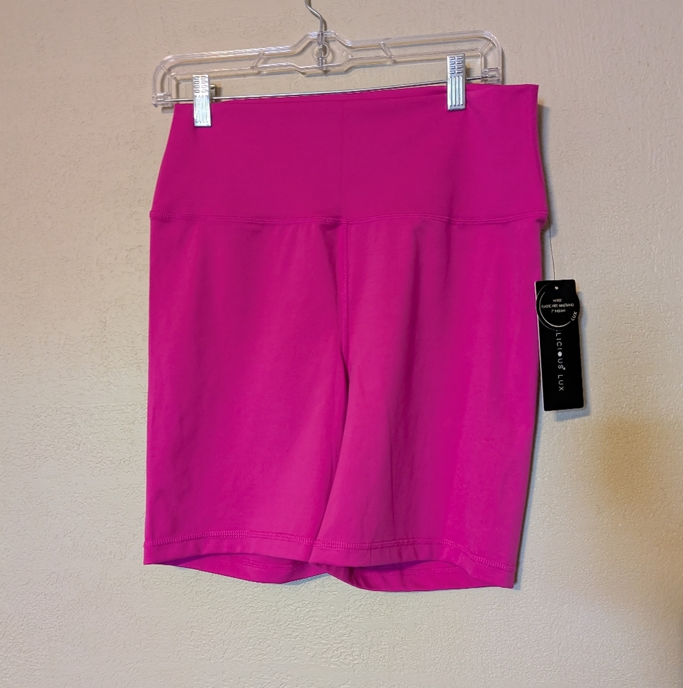 Yogalicious Pink Bike Shorts